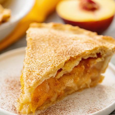 What is cold peach pie filling?